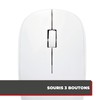 APM France 200023 Wireless Optical Mouse USB White