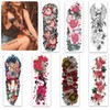 Aresvns Beautiful Spring Temporary Tattoo for Women and Girls (L19“xW7”),Full