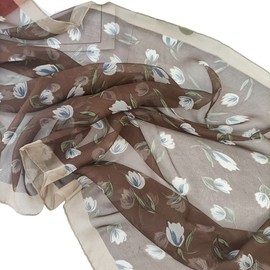 FAIRYGATE Scarves for Women UK Lightweight Hijab Wrap Shawl Chiffon Scarf Spring Large Neckerchief for Wedding Bridal Bridemaids Evening Wear Party Beach Ladies Scarfs 64011