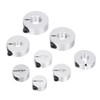 sourcing map 8pcs Single Split Shaft Collar Set 3mm 4mm