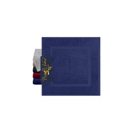 Marie´s Home 1612.2351 Bath Mat for Small Bathrooms, Sports and Leisure, 1 Piece, 50 x 50 cm, Navy