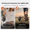 STARTRC Osmo 360 Case, PU Material, Dustproof, Shockproof, Wrist Strap