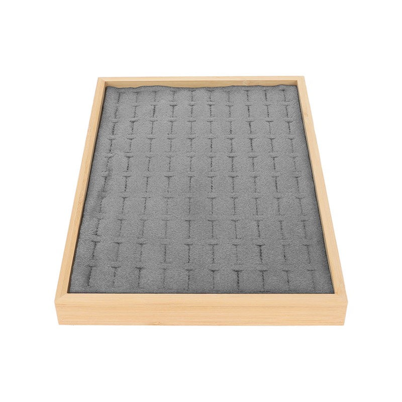 Jewelry Drawer Organizer Multipurpose 100 Grids Ring Drawer Storage Insert