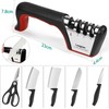 Mueller 4-in-1 Knife Sharpener [4 Stage] with a Pair of