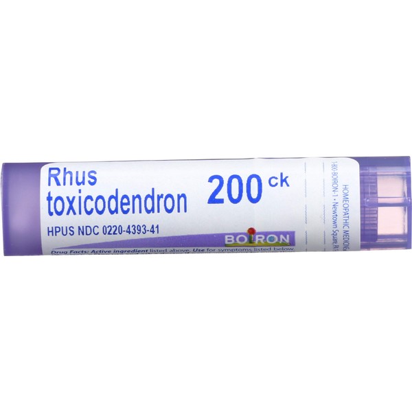 Boiron - Rhus Toxicodendron 200ck, 200ck, 80 pellets