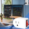 VSEER Grounded Outlet with ON/Off Switch (6 Pack), Single Power