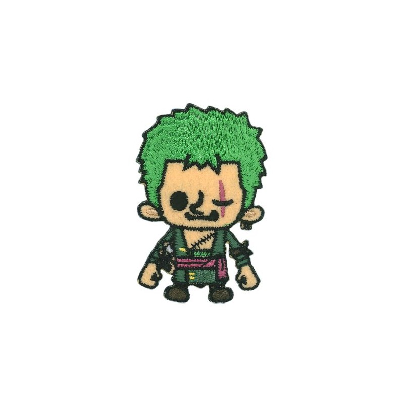 Inagaki clothing one piece iron adhesion emblem PEW017 Roronoa Zoro