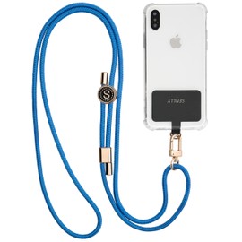SENLLY Adjustable Cell Phone Lanyard with Ultra Thin Patch, Universal Neck Strap Compatible All Smartphone