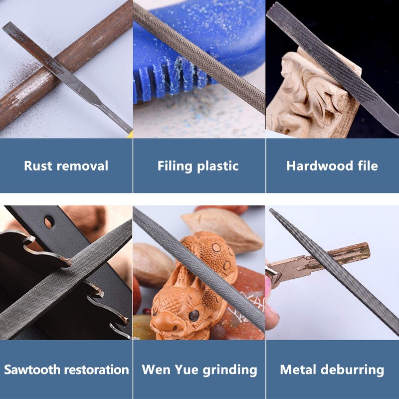 AIPRODA Mini Needle File Set , Hardened Alloy Strength Steel,Secure