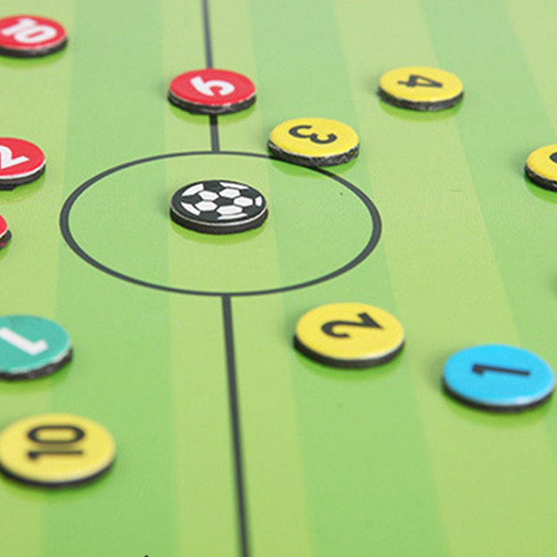 Coach's Soccer Strategy Boards Magnetic Dry Erase Football Coaching Board