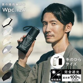 [2025] Men's Umbrella ZA020-001-102 Umbrella for Rain or Shine, IZA Type: Compact, Off x Black, Folding Umbrella, Commuting to Work or School, Travel, Stylish, Cute, Women's, Women's,