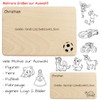 Geschenkissimo Breakfast Board / Bread Board with Name, Saying, Motif,
