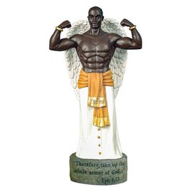 Ebony Treasures Armor of The Lord: Truth Figurine