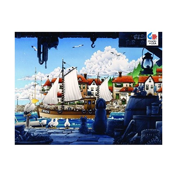 The Great Escape The Fishing Boat Sets Sail Jigsaw Puzzle