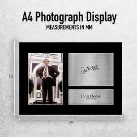 HWC Trading A4 John Cleese Fawlty Towers Basil Gifts Printed Signed Autograph Picture for TV Show Fans