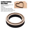 Leather Cutting Die Strip, C11 Round Circle Shape Reusable Simple
