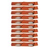 TOPWA 10PCS Sweatband welding Brown Sweatband Hard Hat Headbands for