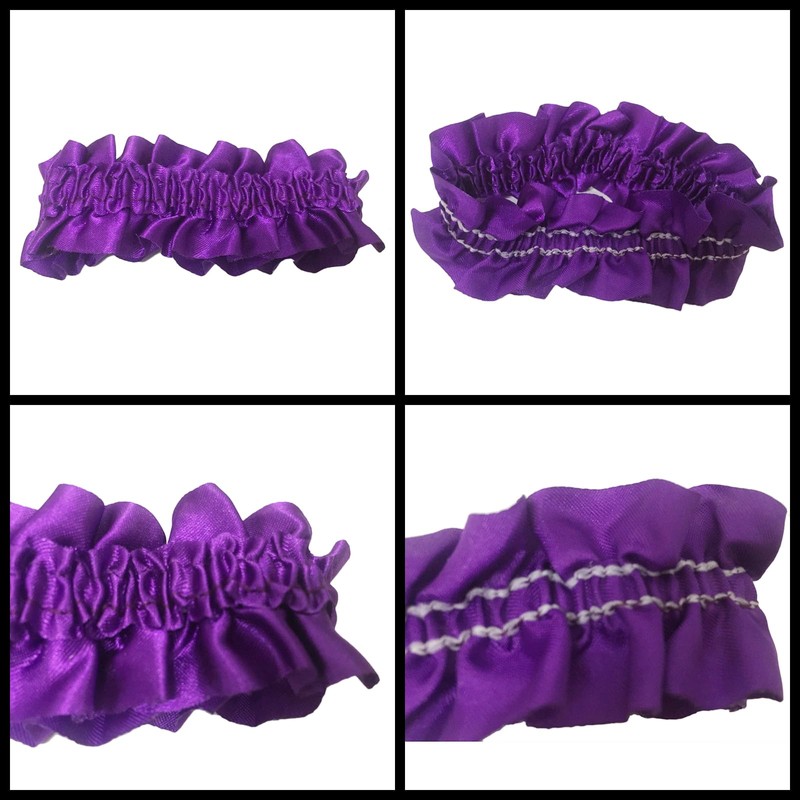 Purple Sleeve Garters,2 Pcs Vintage Anti Slip Sleeve Arm Band