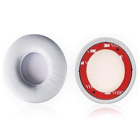 Solo 2 Wired Replacement Earpads - CONVELIFE Ear Cushion Pads with Protein Leather Memory Foam Compatible for Solo2 Wired On-Ear Headphones (NOT FIT Solo 2/3 Wireless) (White)