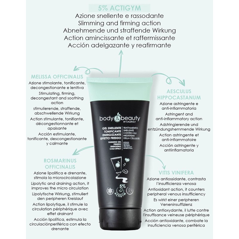 BODY&BEAUTY Slimmer Effect Firming Treatment Cold Effect (Gel - 200