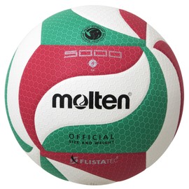 Molten V4M5000 Volleyball, No. 4, Certified Ball