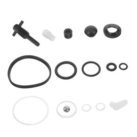 Operitacx 1Set Hydraulic Jack Repair Kit Floor Jack Parts with Pump Core Seal Dust Valve for Car Trailer Jack Repairs Complete Replacement Tools