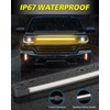 AKD Part 37" DRL Amber LED Grille Kit Front Grill