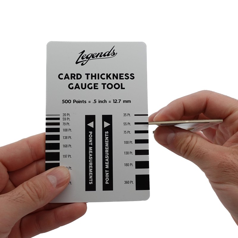 Legends Card Thickness Gauge Tool