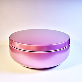 Large Gift Set - Carnation Scented Silk Dusting Powder in a Gift Tin with Powder Puff