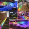 SHENKENUO New LED Strip Lights 16.4ft Music Sync 2835 RGB