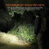 ACEBEAM PT20 2 AAA EDC Flashlight Rechargeable, 500 High Lumens