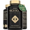 Maca Root Capsules 5000mg - Black & Yellow Maca Tablets