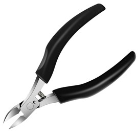 WUBAYI Zehennagelknipser für dicke Nägel & Nagelzange – Professioneller Adler-Schnabel-Nagelknipser – Edelstahl mit schwarzem Gummigriff