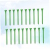 Sosoport 2sets Golf Tees Wood Outdoor Protective Tees 7cm Length