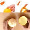 6 Pcs Orange Peeler Tool Plastic Citrus Lemon Peeler Orange