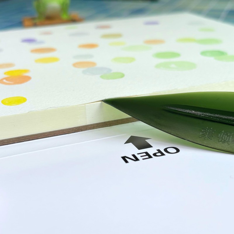 Leyton 16K Large Watercolour Pad 100% Cotton, 300gsm, Fine Grit,