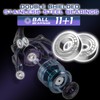 Sougayilang Chameleon Paint Spinning Fishing Reel,Super Powerful Smooth Drag with