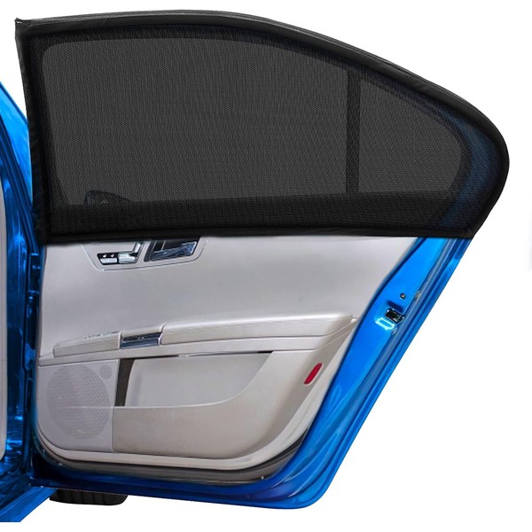 Sonnenschutz Auto Baby,Universal Sonnenblende Auto Netz,für Seitenfenster Meshmaterial Schützt Mitfahrer,