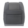 NLQR Front Passenger Back Replacement Seat Cover Cloth Gray Compatible