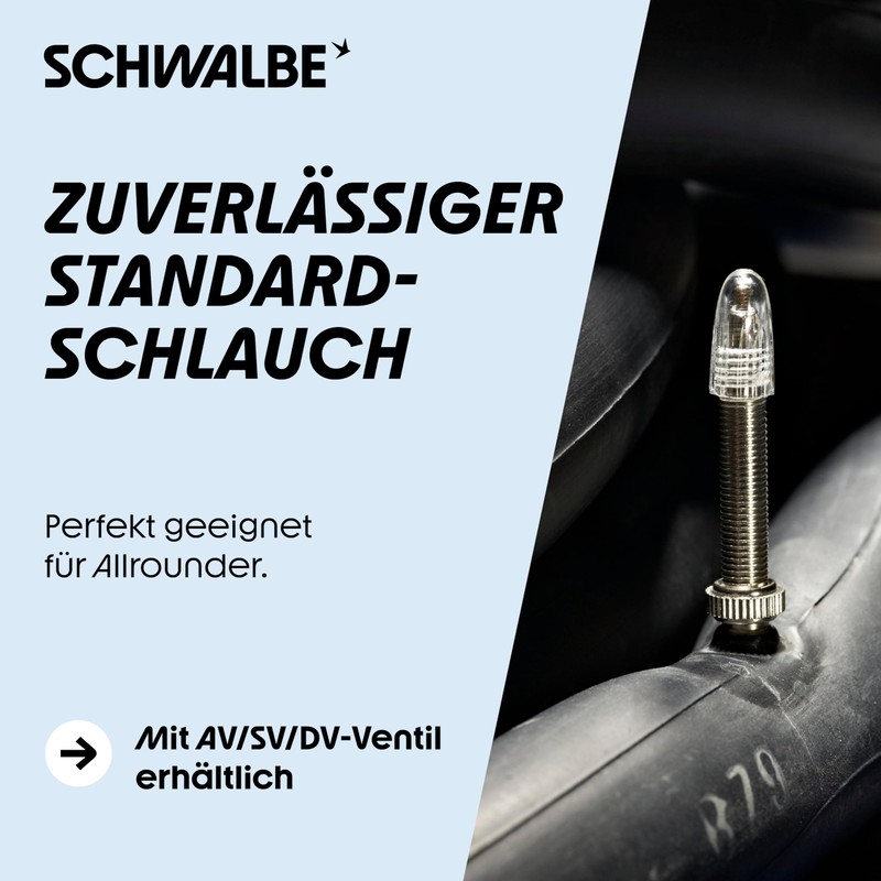 Schwalbe AV19 Tube Schrader 700 x 38-45C (28 x 1.5-2.35)