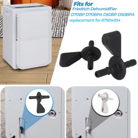 rynotriplex Pump Hose Connector Black For Friedrich Dehumidifier D50BP D50BPA D70BP D70BPA