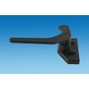 Pennine Caravan Motorhome Lever Lock Catch, Black PP4001