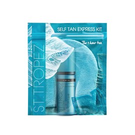 St. Tropez Self Tan Express Kit 1.69oz Advance Bronzing Mousse, Velvet Luxe Applicator Mitt Unisex 2 Pc