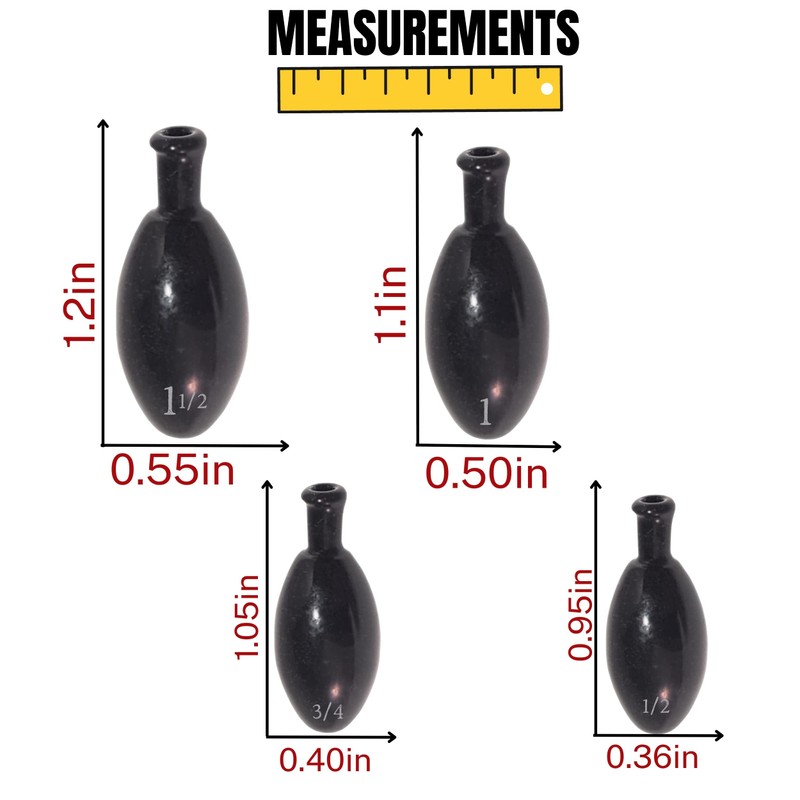 Reaction Tackle Punch Weights g-Pump 1-1/2 oz