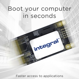 Integral 128GB mSATA Internal SSD for PC and Laptop, up to 480MB/s Read 400MB/s Write