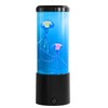 Jellyfish Lamp LED Mood Light,LED Fantasy Jellyfish Lava Lamp,7 Colours
