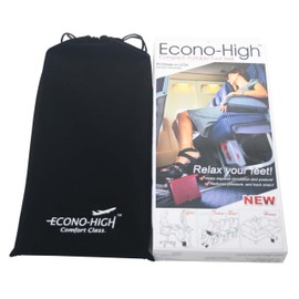 Portable Travel Footrest Black Made in USA