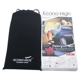 Portable Travel Footrest Black Made in USA