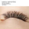 0.07mm YY Shaped Dense False Eyelashes Eyelash Extension Grafting False