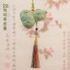 Summer natural chrysanthemum incense props, Chinese style gift, green gourd, filling + jasmine scent + gift box, 1 set / 여름용 천연 국화 향비 소품 중식 스타일 선물용, 그린 호리병, 충전재+재스민 향+선물 상자, 1세트